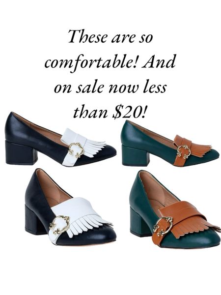 So comfortable! I wear both of them for work and with jeans. Lots of compliments! True to size. Preppy style. Preppy fashion. Casual shoes. Work shoes. Loafer pumps. Loafers  

#LTKworkwear #LTKshoecrush #LTKfindsunder50