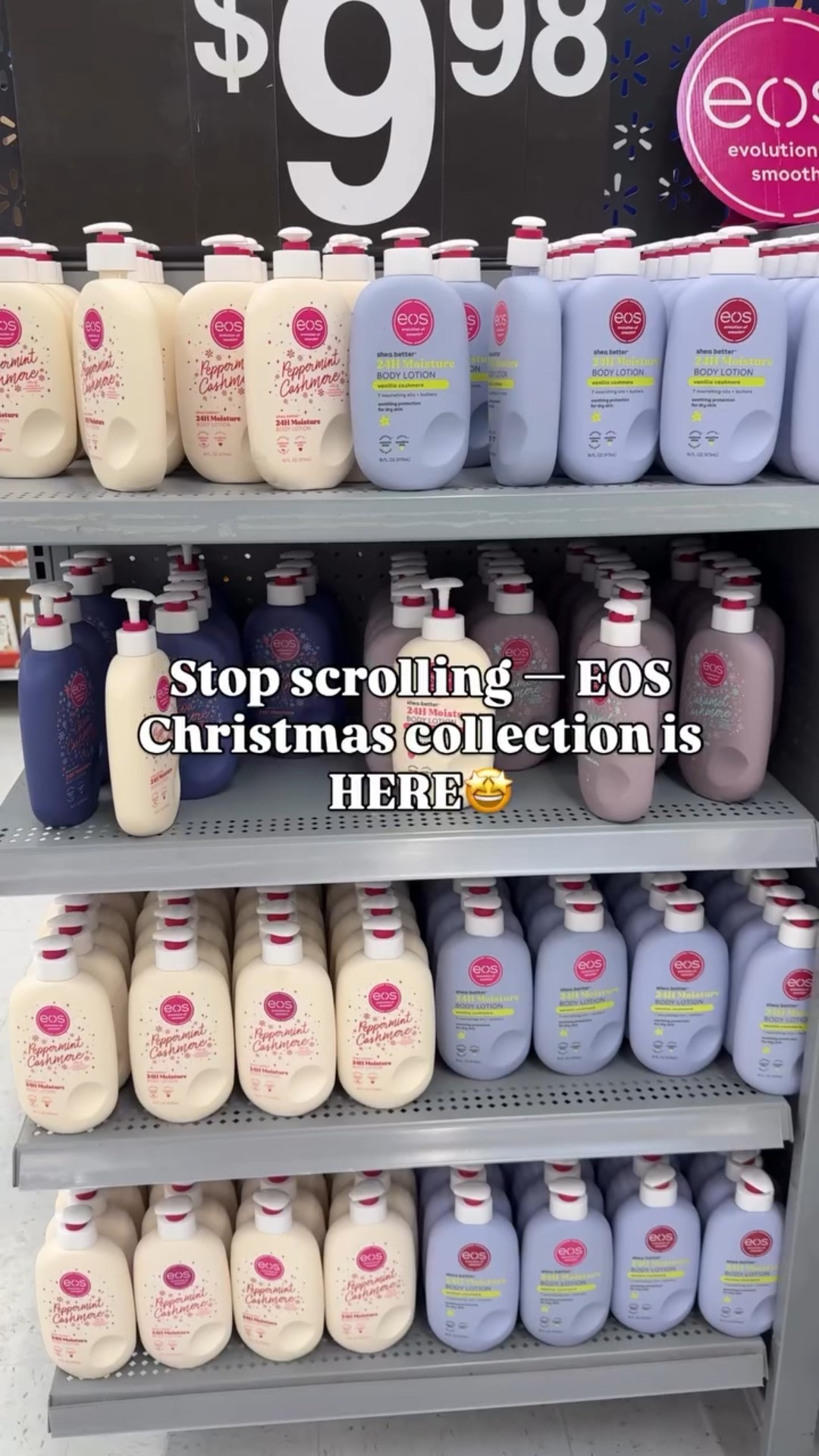 Run, don’t walk — EOS Christmas collection is at Walmart 🤍 
 
 
Perfect gift idea for any EOS lover, COMMENT “WANT” for link 🥰 
 
 
For more affordable but trendy and aesthetic Walmart finds follow along 🤍 
 
#walmartfinds #walmartshopping #walmartstyle #eos #eoslotion #christmasgiftideas #Walmart gems

#LTKGiftGuide #LTKSeasonal #LTKBeauty