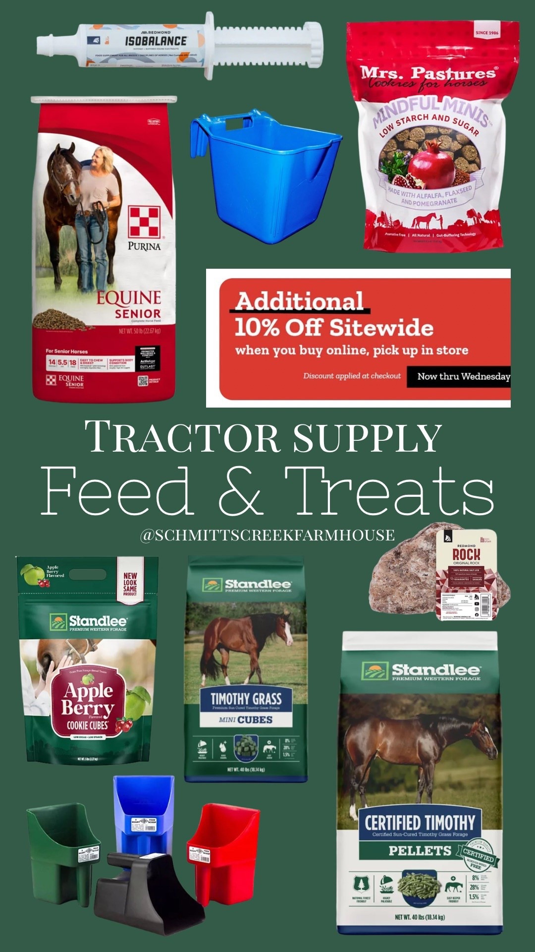 Tractor Supply Farm Favorites - Horse Feed & Treats 🐴✨

All of these are staples in our barn! 