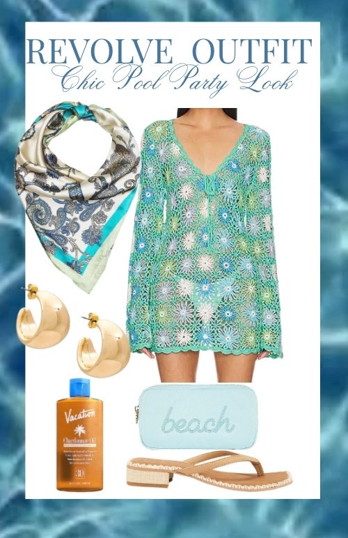 Poolside chic for summer 💙 This Revolve outfit is the perfect pool party and beach vacation look. I love the airy crochet cover-up styled with gold hoops, neutral sandals, and a coastal scarf for an effortless resort aesthetic. The ultimate poolside outfit for vacation days, beach clubs, and chic summer getaways.
revolve outfit pool party outfit beach vacation outfit resort wear crochet cover up summer resort outfit beach club outfit poolside chic vacation style coastal summer outfit beach day look summer fashion finds


#LTKFestival #LTKgrwm #LTKootd