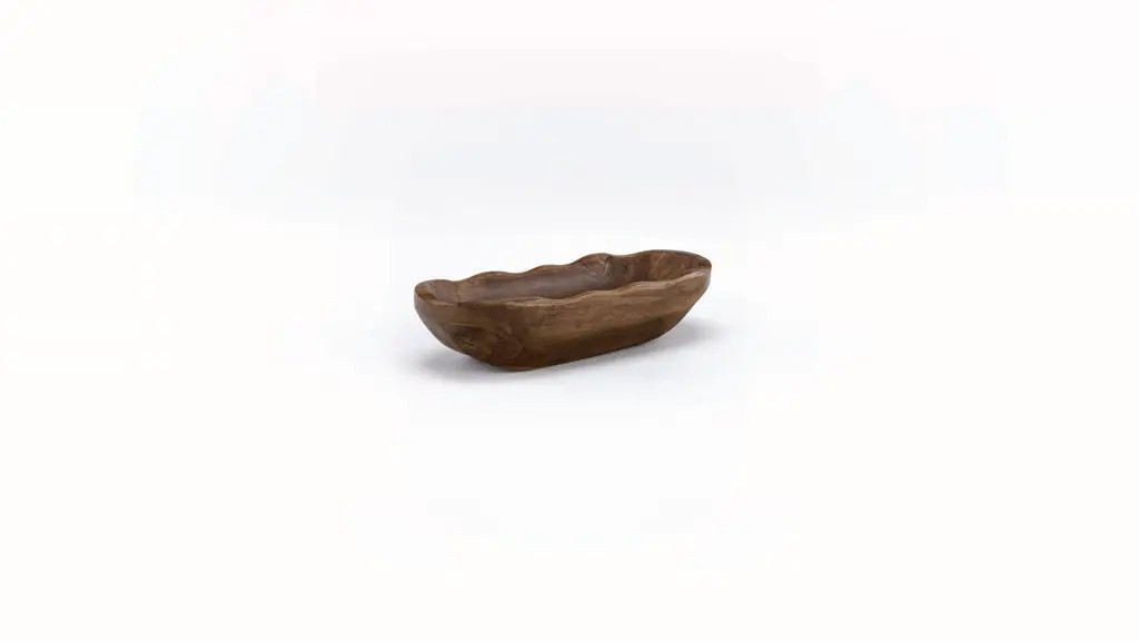 Better Homes & Gardens Indoor Carved Mid-Tone Brown Wood Decorative Dough Bowl | Walmart (US)