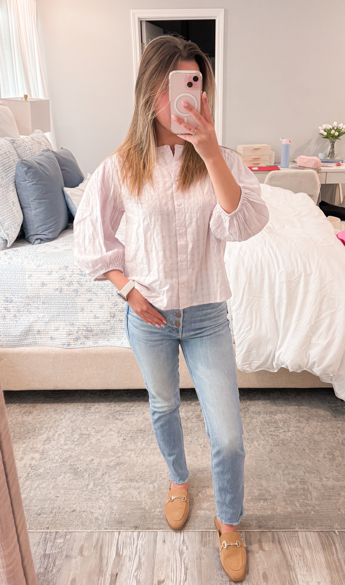 size XS in top
24 in jeans
6.5 in shoes 
#oldnavy #mother