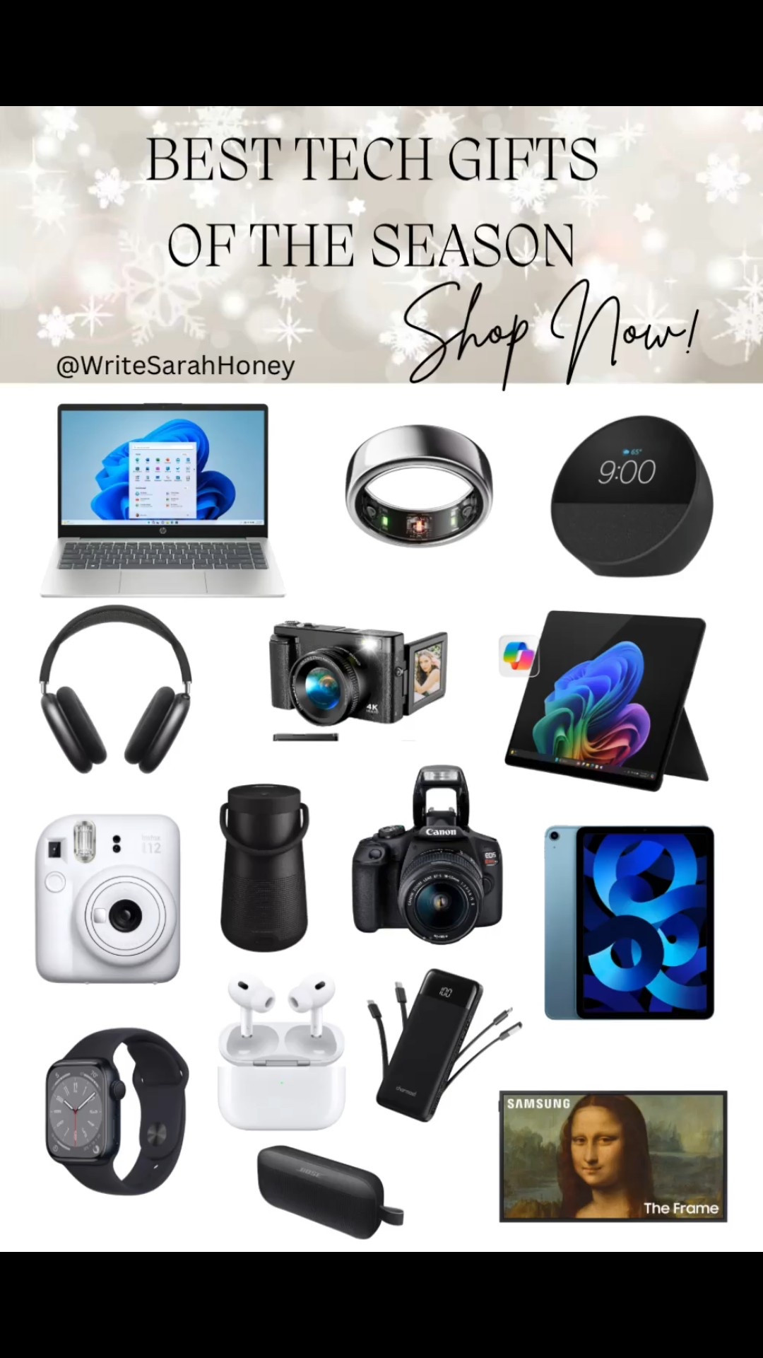 Give the Best Gifts This Season to everyone on your list – Shop Our Holiday Gift Guide! Follow & Like Write Sarah Honey! Shop Now! 
	#HolidayGiftGuide
	#PerfectGiftIdeas
	#GiftsForEveryone
	#HolidayShoppingMadeEasy
	#GiftInspiration
	#BestGifts2024
	#HolidayGifts
	#GiftingSeason
	#GiftGuide2024
	#ShopHolidayGifts
      #HolidayGiftIdeas
	#LastMinuteGifts
	#HolidayGiftsForAll
	#GiftGivingMadeEasy
	#UniqueHolidayGifts

#LTKGiftGuide #LTKCyberWeek #LTKHoliday