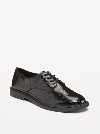 Faux Leather Oxford Shoe | Old Navy (CA)