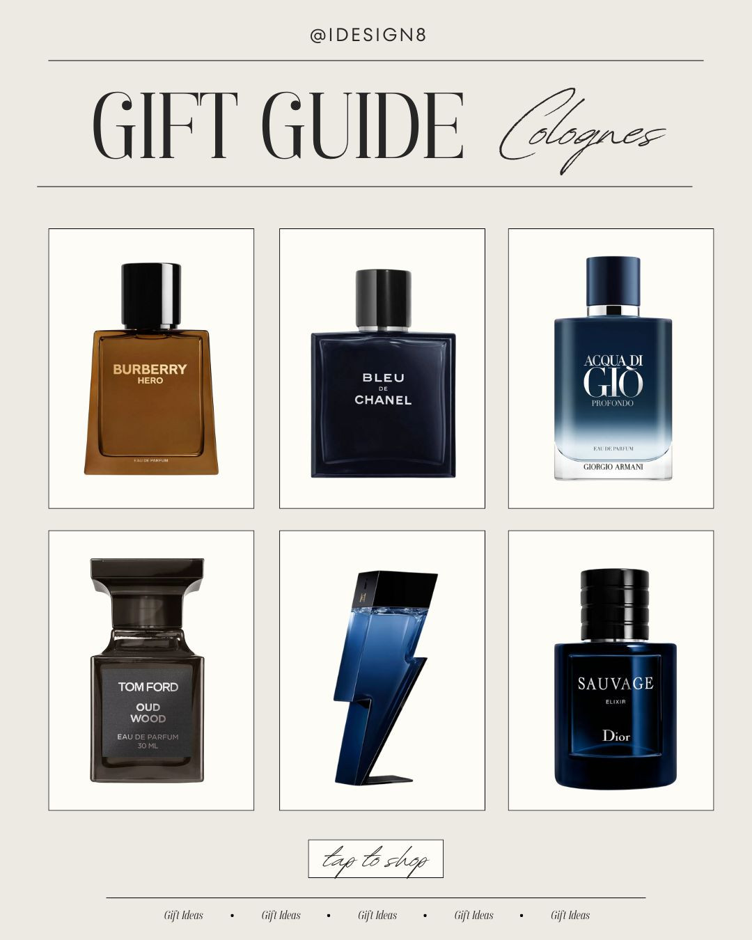 Cologne Gift Ideas

---

#Cologne #CologneGiftIdeas #GiftsforHim #ChristmasGifts  

 #LTKGiftGuide #LTKHoliday #LTKMens