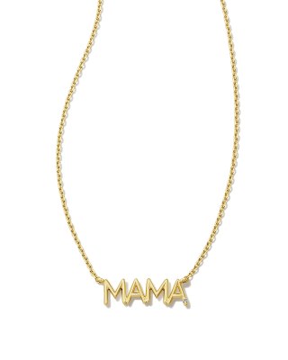 Mama Sterling Silver Sparkle Pendant Necklace in White Topaz | Kendra Scott | Kendra Scott