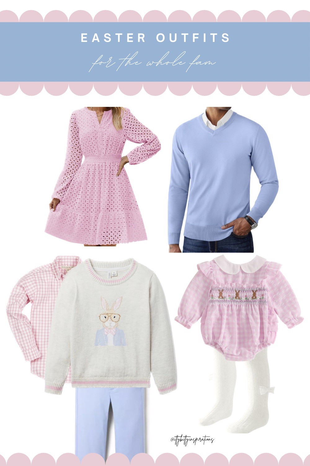 Easter outfits for the whole family 🐇

#easter
#easteroutfit
#familyoutfits


#LTKFamily #LTKStyleTip #LTKSeasonal