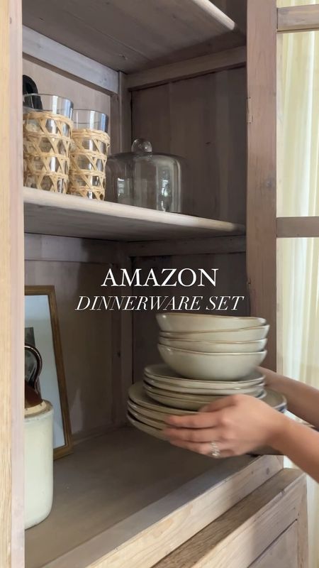 Amazon dinnerware set!! Ceramic glazed and all unique. I love them so much!! Such a vibe! 

Dinnerware, place setting, kitchen finds, Amazon home finds, Amazon kitchen, plates, dinner plates, budget friendly home finds 

#LTKfindsunder100 #LTKhome