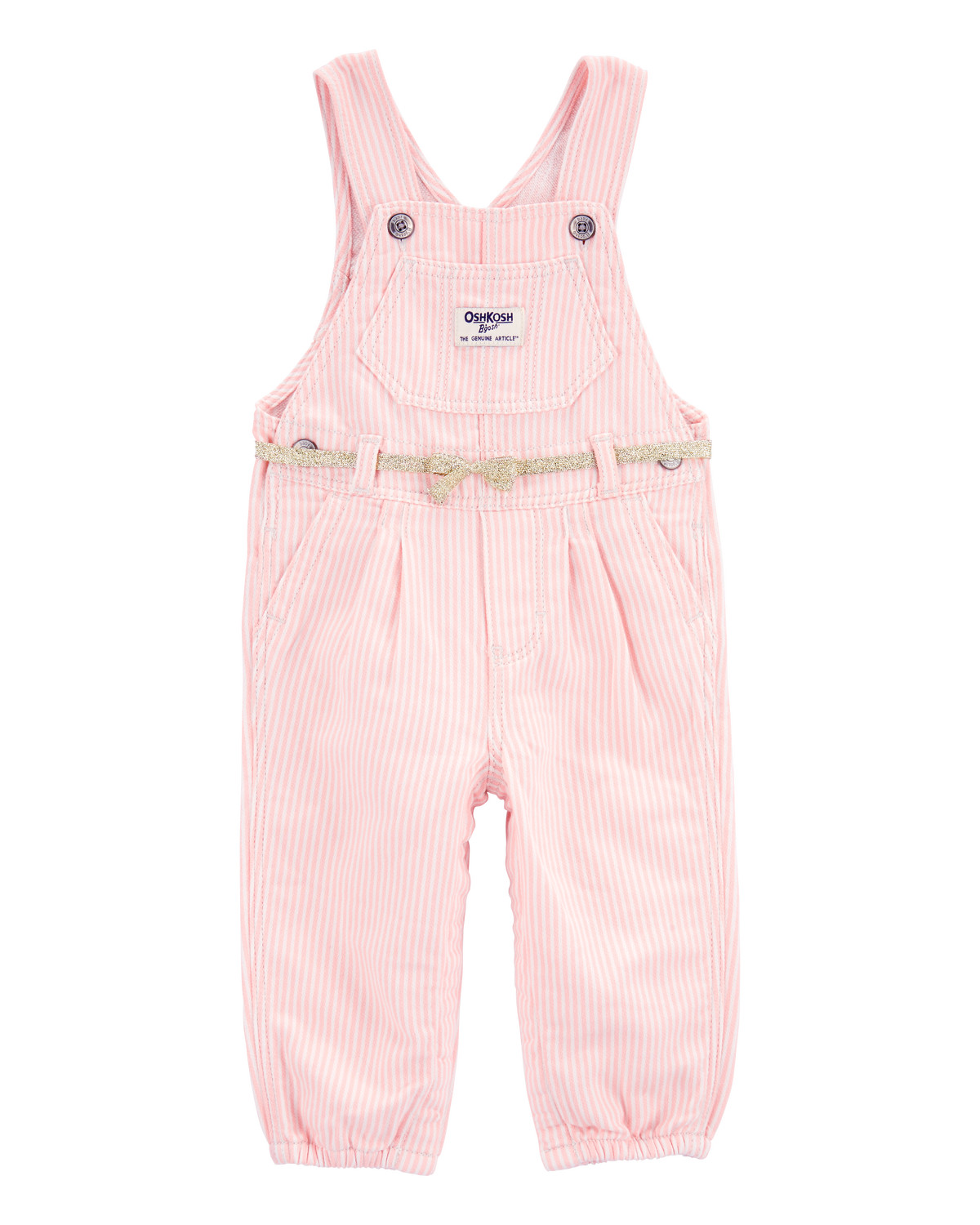 Baby Hickory Stripe Overalls - OshKosh | Carter's | Carter's Inc