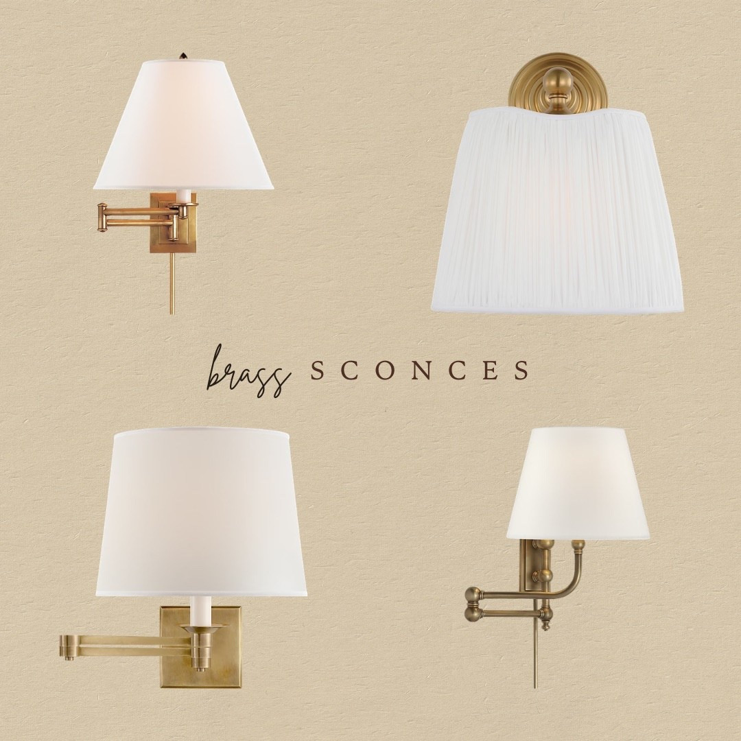 My favorite aged brass is by far from Visual Comfort!  You won’t get a screaming deal on these, but their quality and color are amazing!



#LTKHome