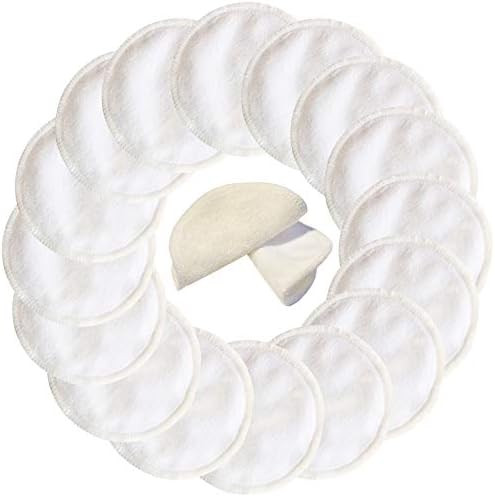 16 Pack Reusable Bamboo Makeup Remover Pads with Laundry Bag - 2 Layers 3.15inch Organic Cotton R... | Amazon (CA)