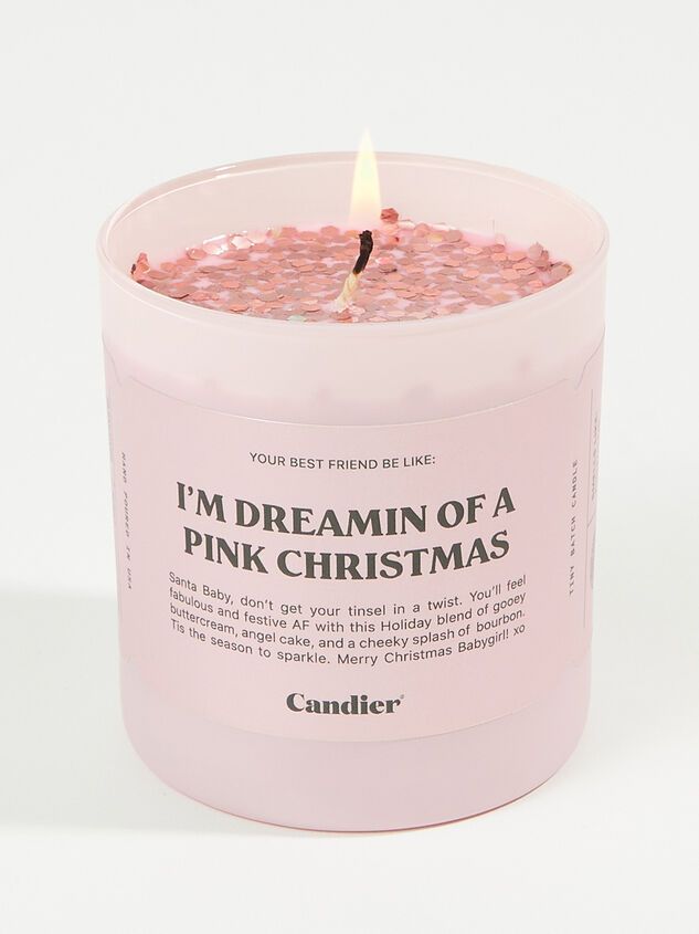 I'm Dreamin of a Pink Christmas Candle | Altar'd State