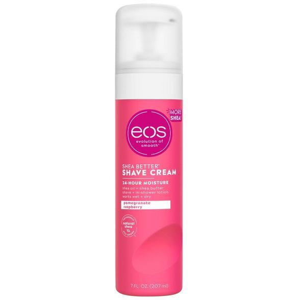 eos Shea Better Shave Cream - Pomegranate Raspberry - 7 fl oz | Target