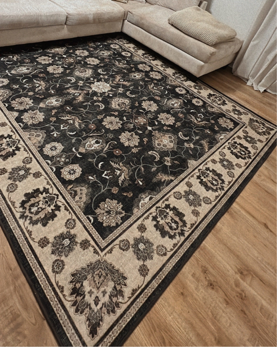 Ruggable ‘Odette Dark Wood’  🖤 

#LTKunder100 #LTKhome #LTKunder50