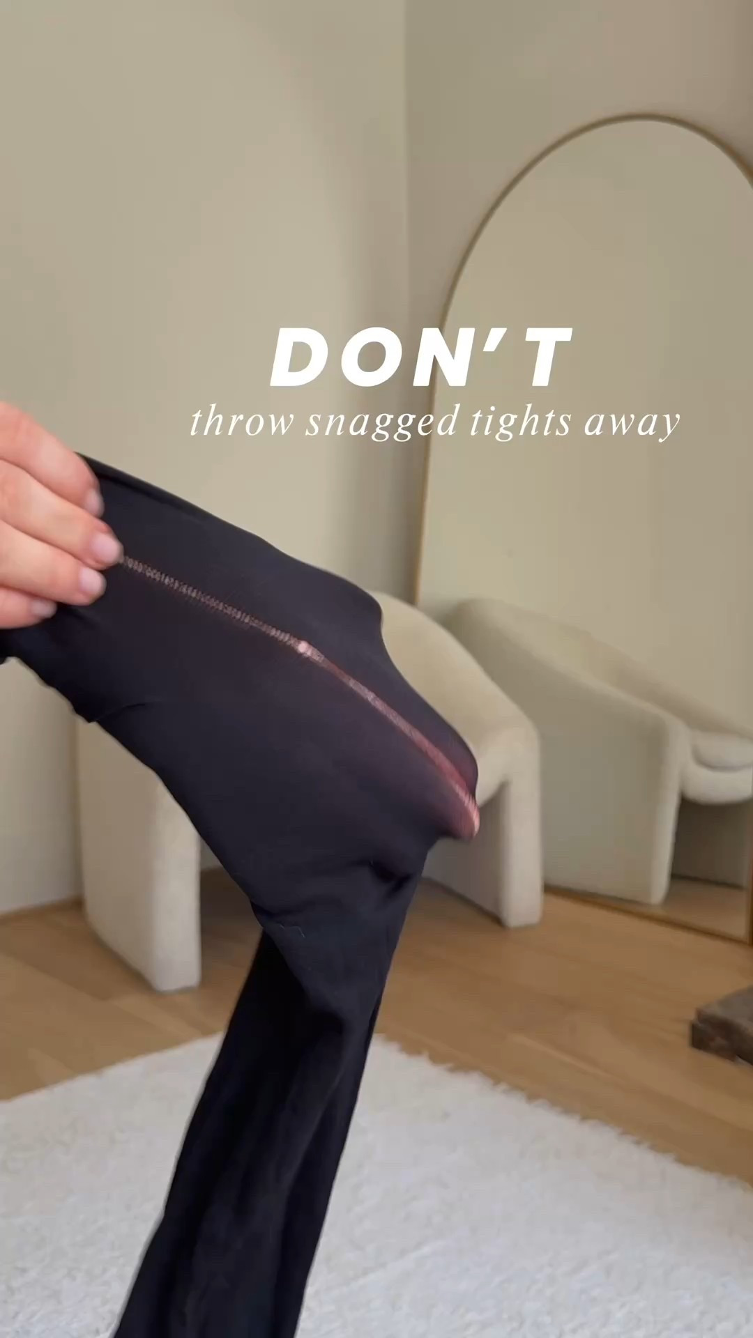 Snagged tights HACK 🫶 

#LTKautumn #LTKuk #LTKeurope