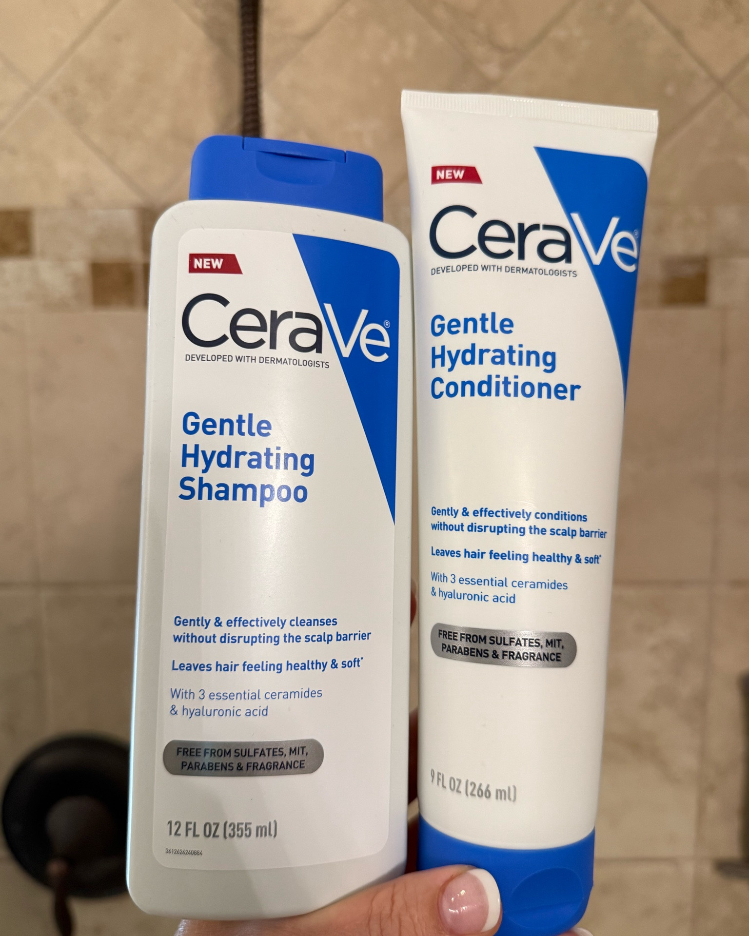 Thank you CeraVe for letting me try the Gentle Hydrating Shampoo and Conditioner! 

I really liked how gentle they felt on my hair and scalp. They cleaned and conditioned my hair without feeling harsh or stripping away all the moisture. Definately a great option for anyone looking for a gentler hair care routine!

#LTKdayinmylife #LTKOver40 #LTKselfcare