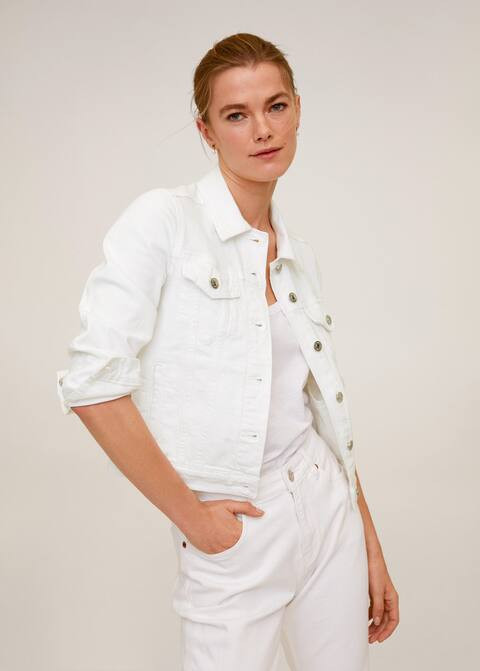 Jeansjacke mit Taschen | MANGO (DE)