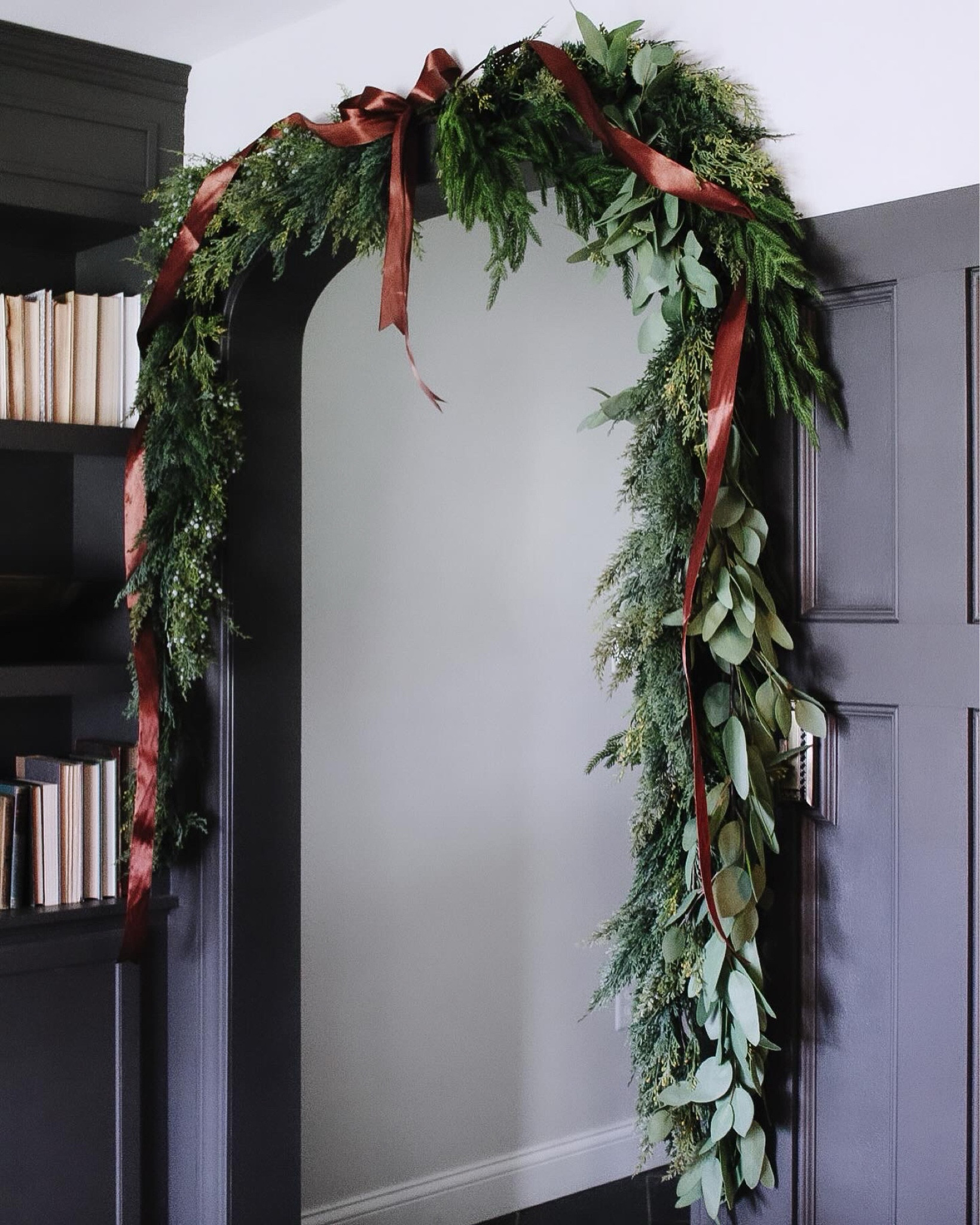 Moody dining room, faux garlands, satin ribbon, Amazon holiday, Amazon Christmas, brown ribbon, Norfolk pine garland, layered garland, Amazon find, juniper berry garland, Amazon find

#LTKHoliday #LTKSeasonal #LTKhome