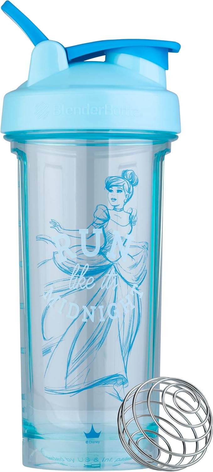 BlenderBottle Disney Princess Shaker Bottle Pro Series, Perfect for Protein Shakes and Pre Workou... | Amazon (US)
