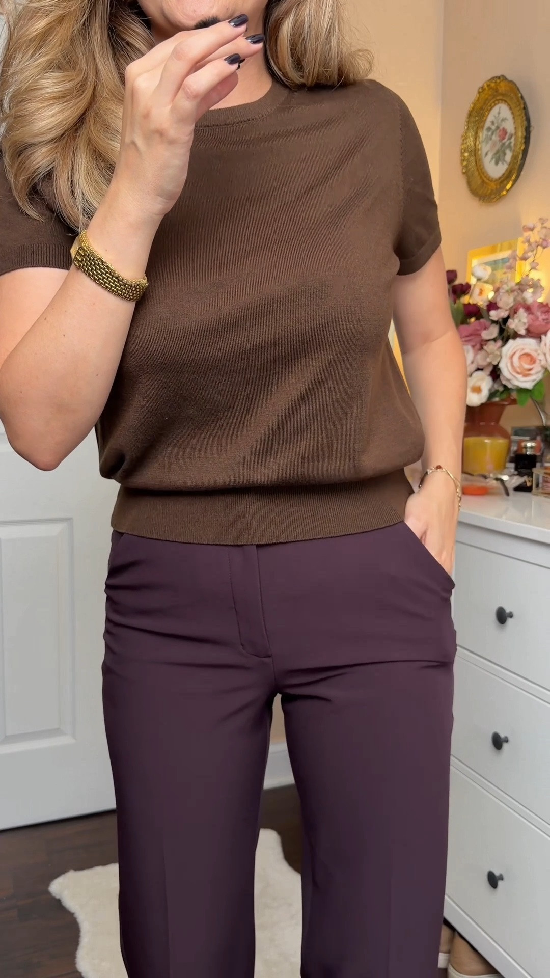 I wish I had time to get the pants in my size but I am 10000% keeping the blazer 👌🏼

#LTKgrwm #LTKootd #LTKWorkwear