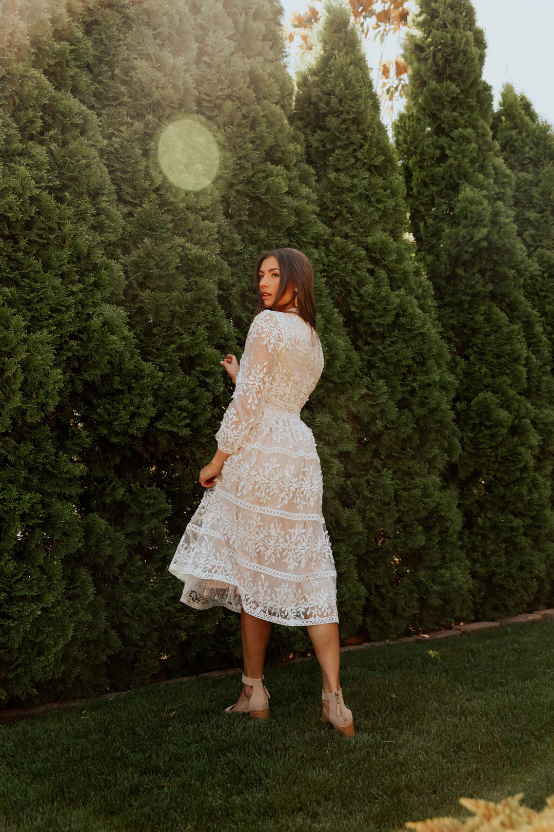 Sicily Dress - Champagne Lining | Ivy City Co