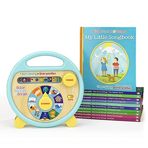 Bible Stories and Songs Interactive Electronic Take Along Storyteller with 11 Books (Little Sunbeams) | Amazon (US)