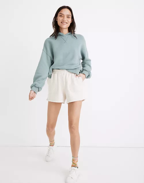 MWL Airyterry Stitched-Pocket Sweatshorts | Madewell