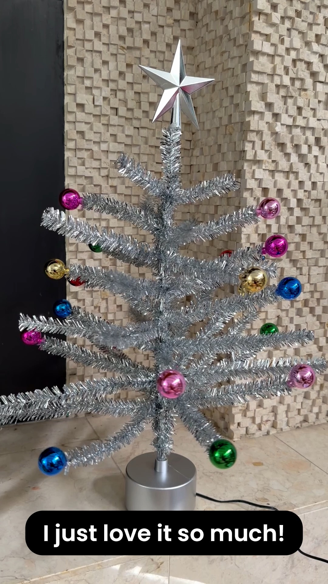 I am aware that it's September but I just got the most MARVELOUS thing and I must tell you about it 🤣 This Mr. Christmas mini tinsel tree is just so PRETTY and shiny and spins on it's stand and I love it SO much. I was just going to make sure it works but now I want to keep it out 🤣 I feel like Lucy with my "shiny aluminum Christmas tree" lol

#LTKSeasonal #LTKOver40 #LTKHome