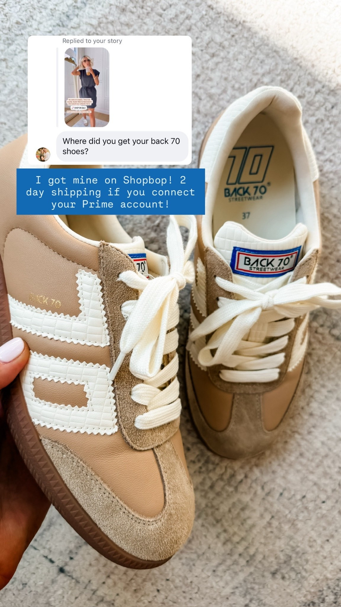I’ve gotten so many compliments on these sneakers! So great for everyday wear!

Loverly Grey, women’s neutral sneakers, Shopbop