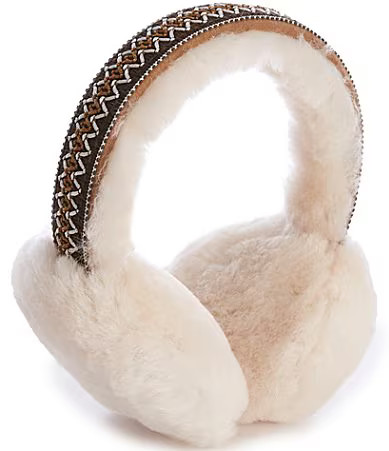 UGG Sheepskin Earmuffs with Tasman - Chestnut | Dillard's