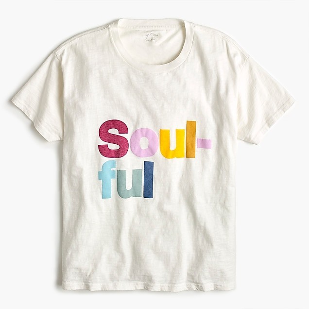 "Soulful" T-shirt | J. Crew US
