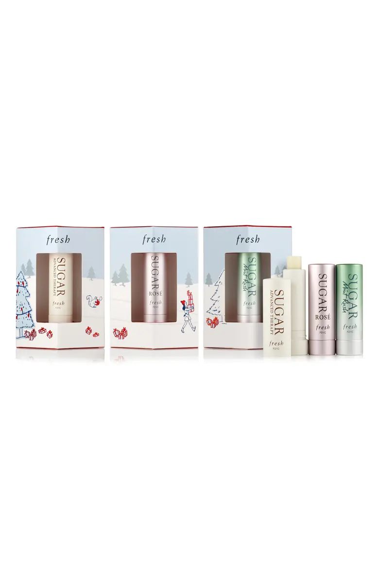 Travel Size Sugar Lip Moisturizing Trio | Nordstrom