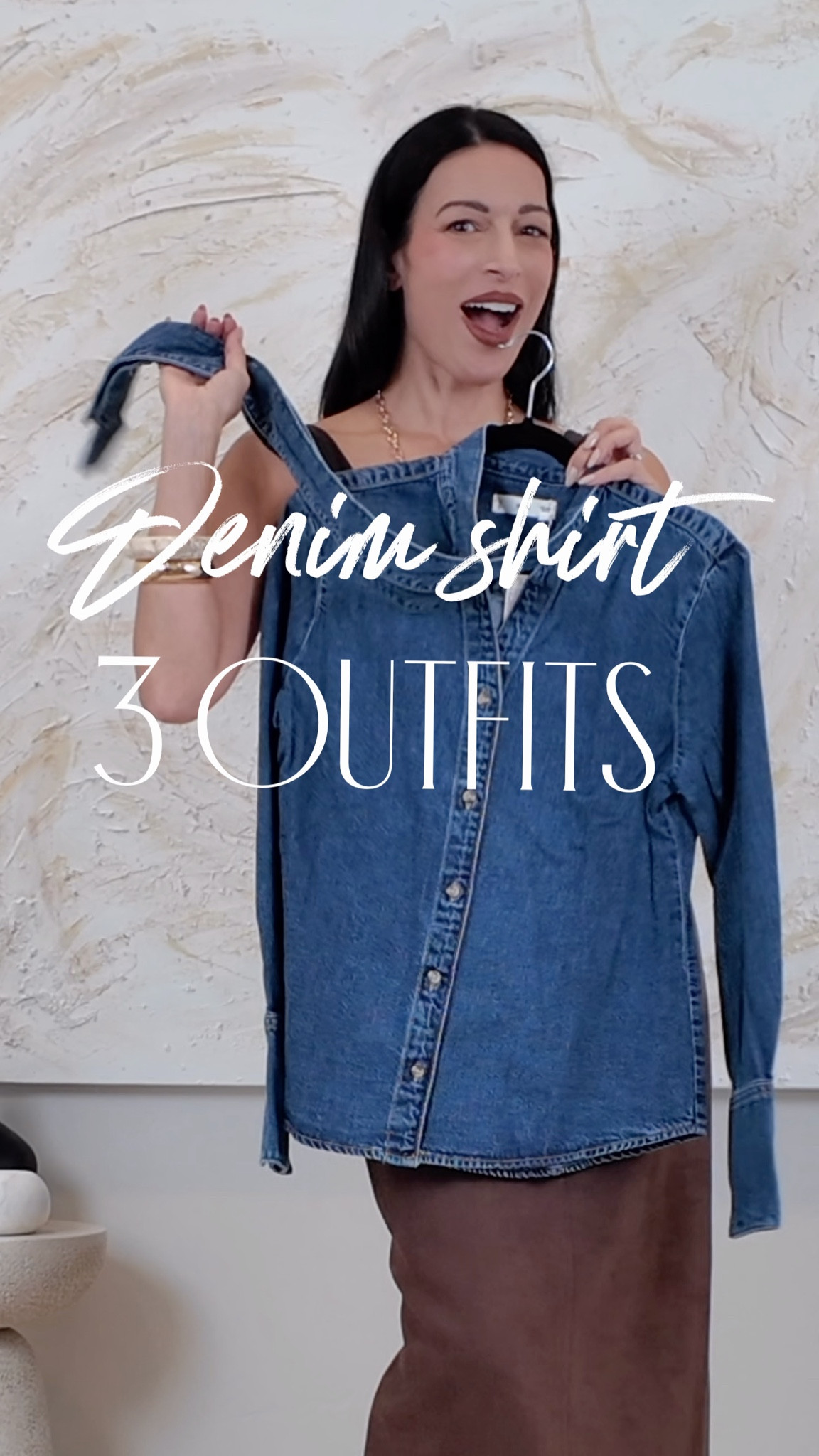Styling a denim shirt for autumn winter 

#LTKOver40 #LTKSeasonal #LTKStyleTip