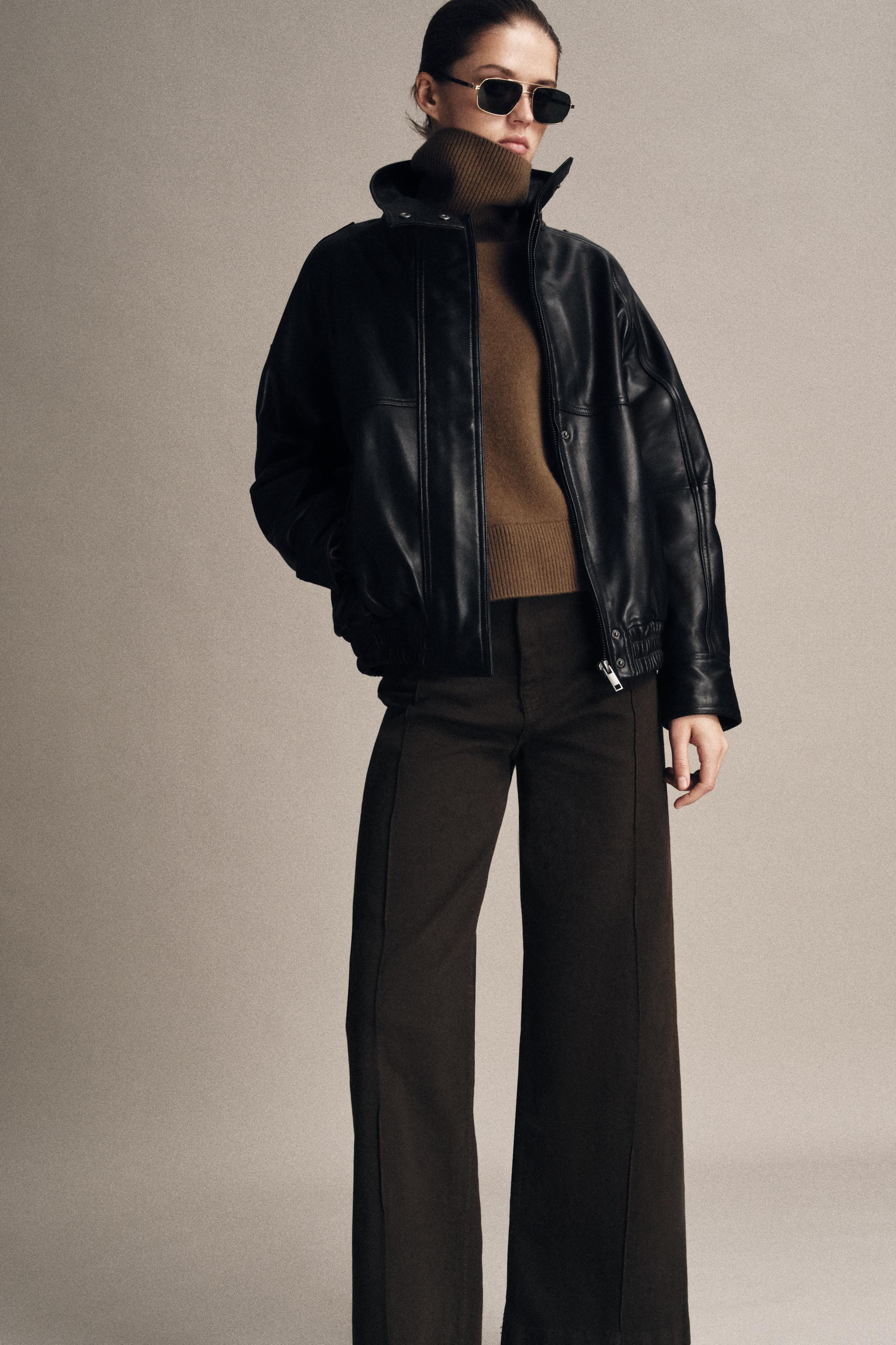 95% WOOL HIGH NECK JUMPER | Zara US