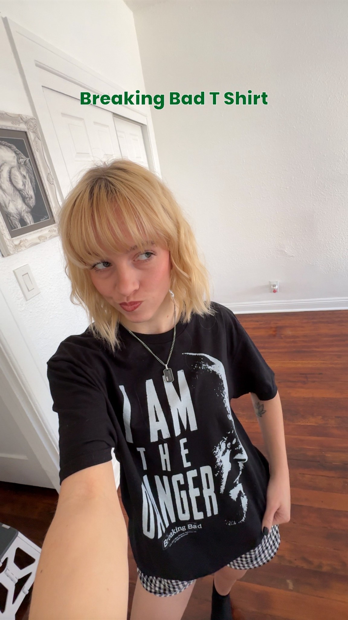 “i am the danger” walter white breaking bad t shirt 🕶️
