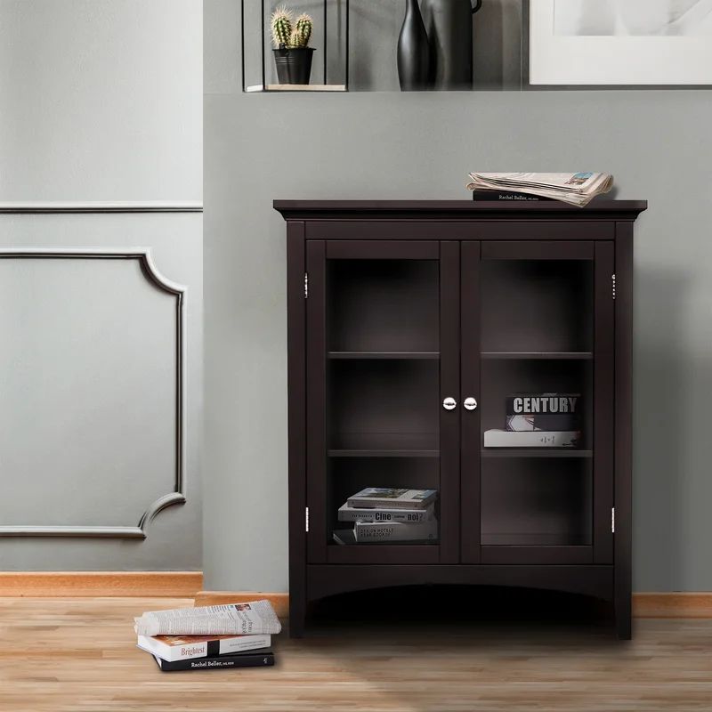 Ezra Freestanding Bathroom Cabinet | Wayfair North America