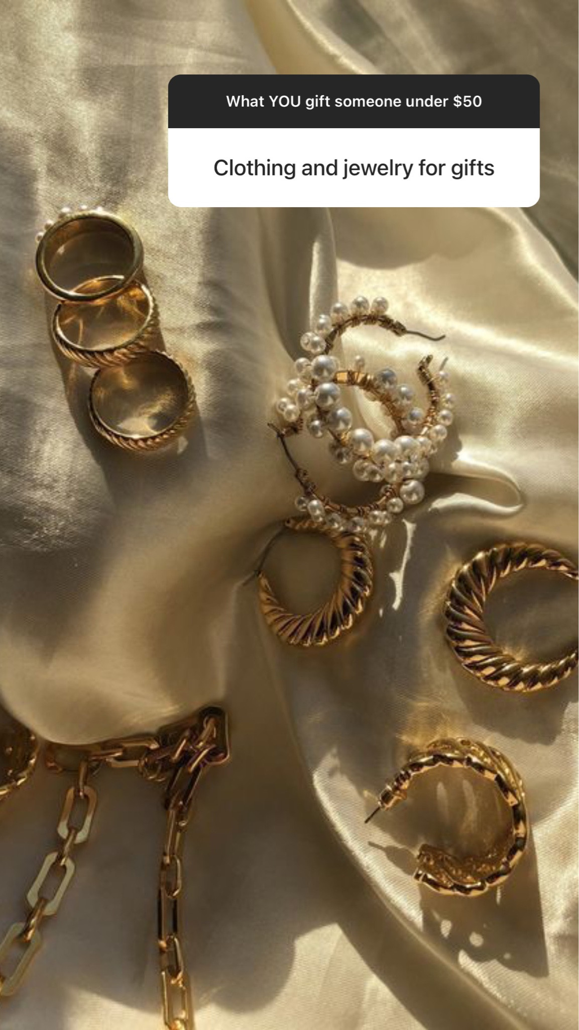 Gift guide under $50 - jewelry. Follower inspired 

#LTKfindsunder50 #LTKHoliday #LTKGiftGuide