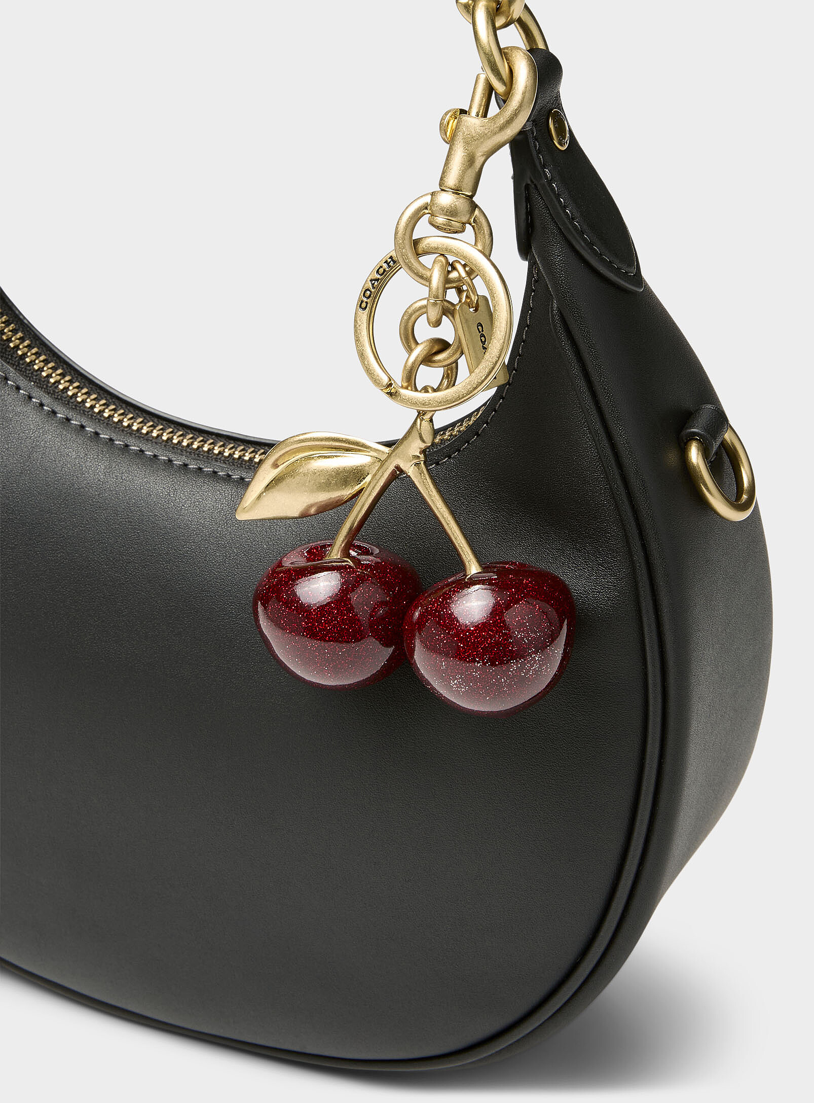 Coach - Cherries charm keychain (Women, Red, ONE SIZE) | Simons