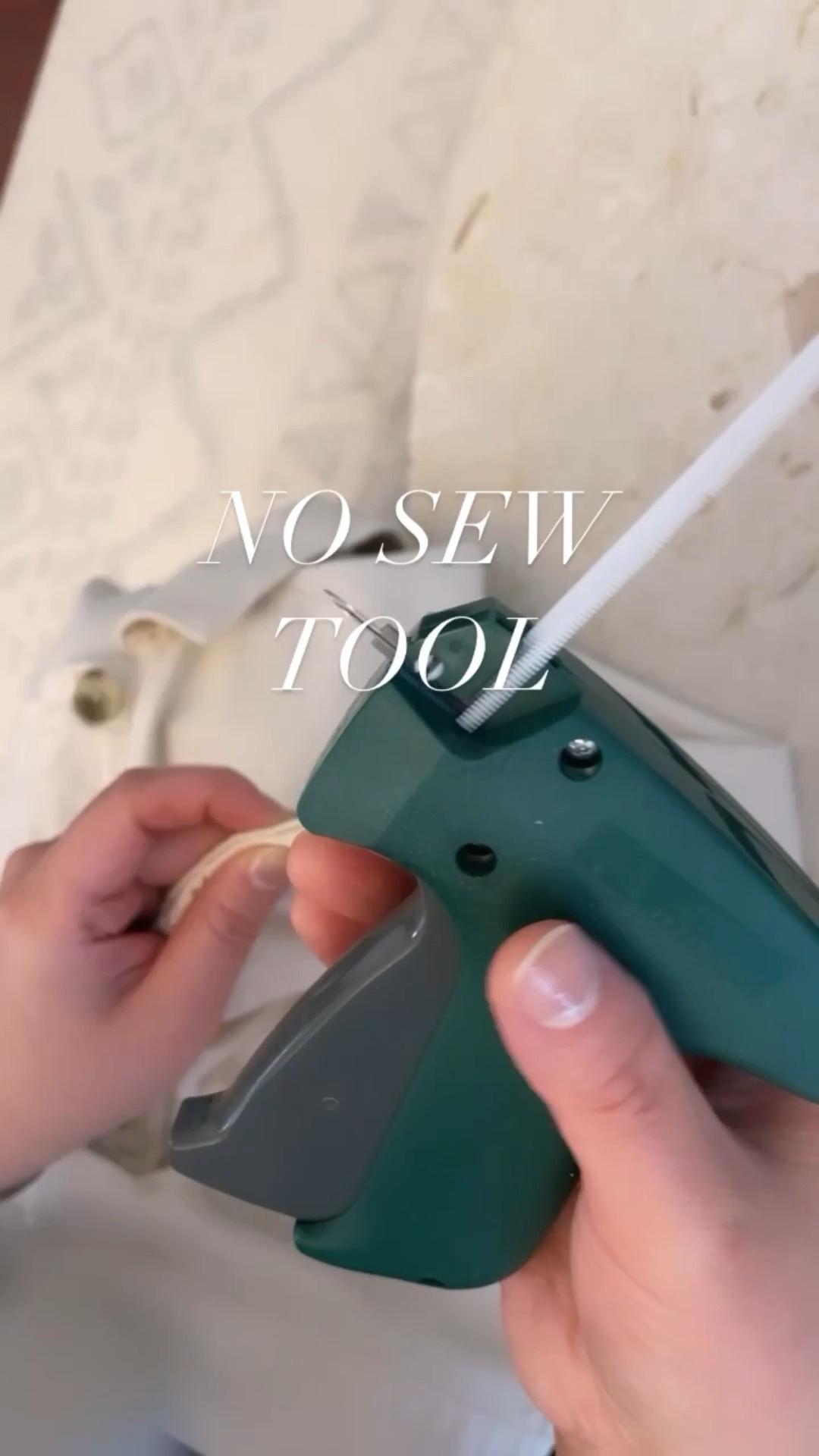 Easy no sew tool for hemming sleeves, pants, curtains, etc. Here I am using it to keep the sleeves folded for a soft fabric with that I want to keep cuffed.

Petite clothing hack

#LTKFind #LTKunder50
