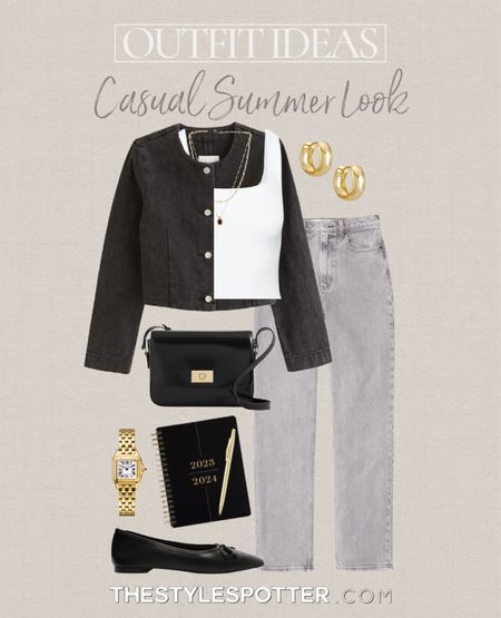 Summer Outfit Ideas 💐 Casual Summer Look
A summer outfit isn’t complete with comfortable essentials and soft colors. These casual looks are both stylish and practical for an easy summer outfit. The look is built of closet essentials that will be useful and versatile in your capsule wardrobe. 
Shop this look 👇🏼 🌈 🌷


#LTKFind #LTKBacktoSchool #LTKSeasonal