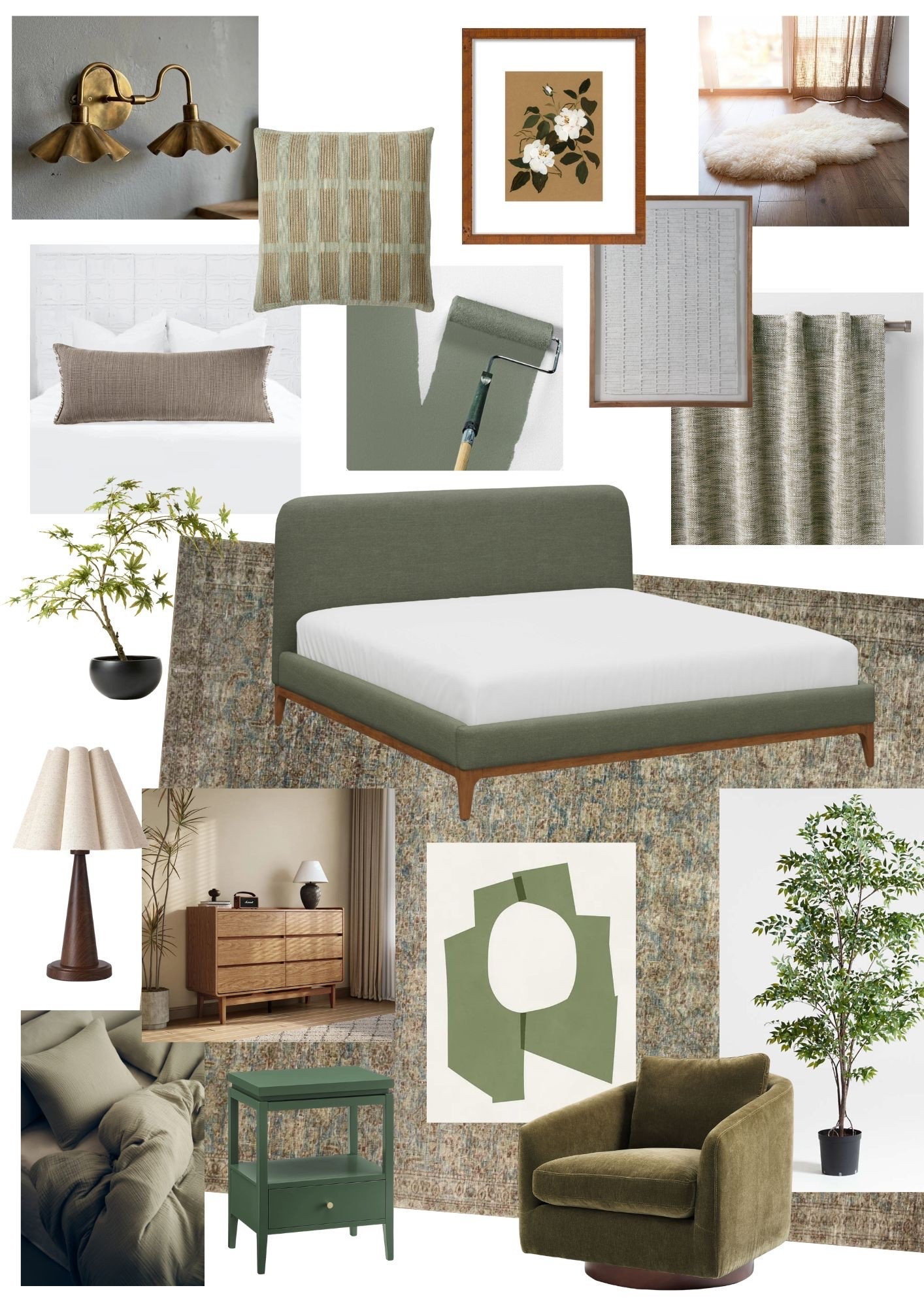 Weekly Mood Board: Tonal Green Bedroom⭐️

#LTKHome
