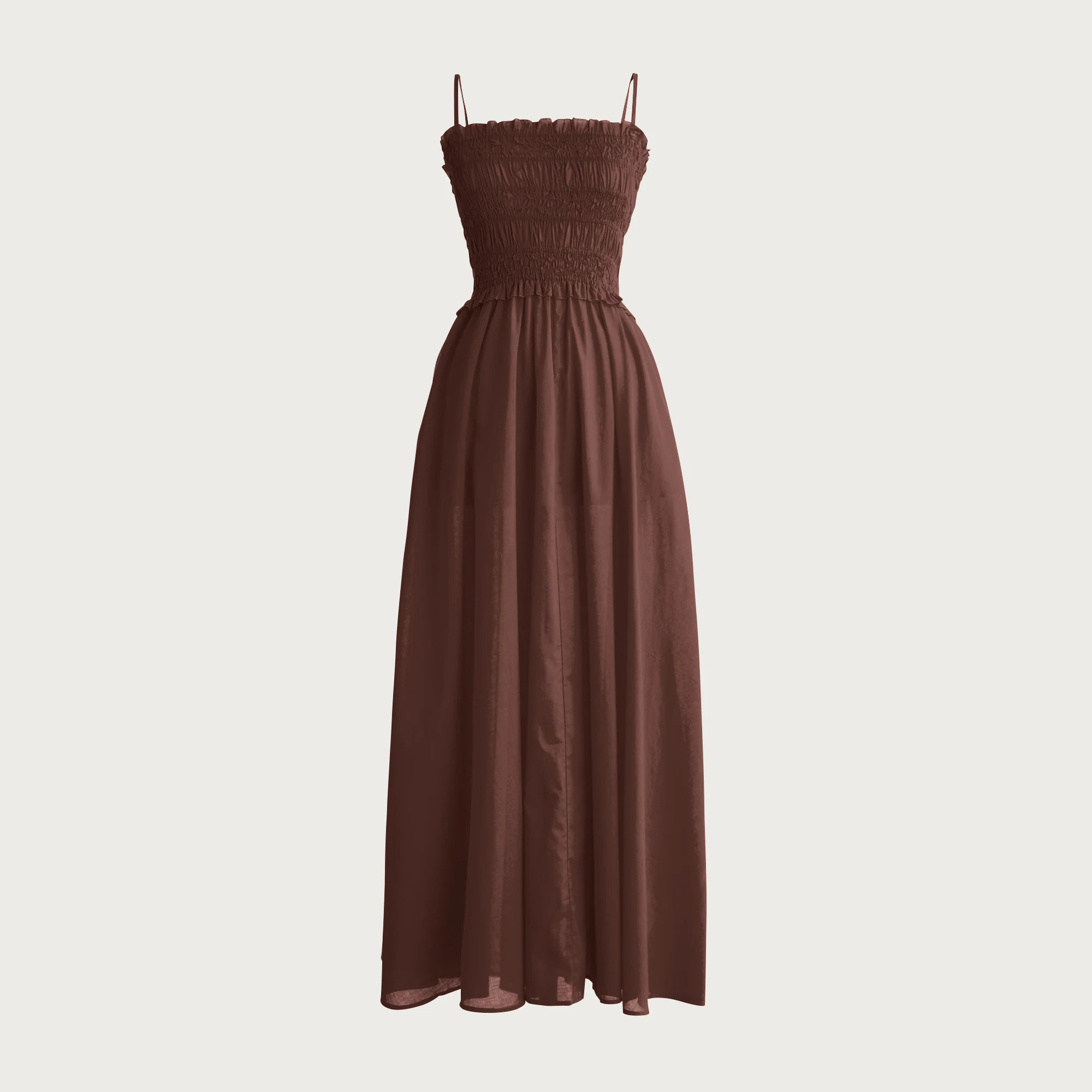 Smocked maxi dress in cotton voile | J. Crew US