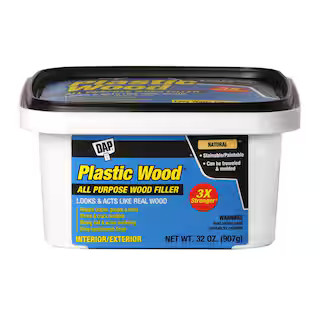 DAP Plastic Wood 32 oz. Natural Latex Wood Filler 00525 - The Home Depot | The Home Depot