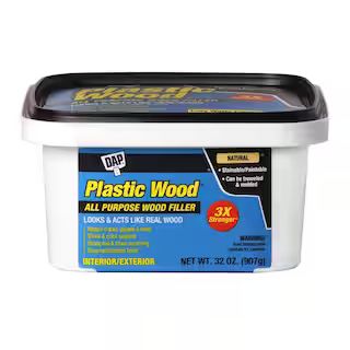 Plastic Wood 32 oz. Natural Latex Wood Filler | The Home Depot