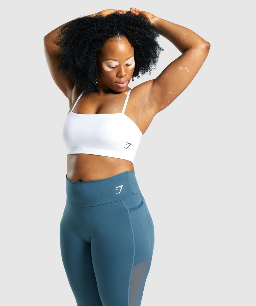 Gymshark Training Bandeau - White | Gymshark (Global)