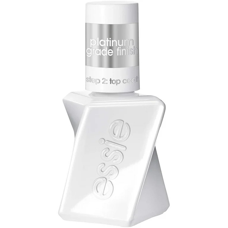 essie Top Coat Nail Polish, Gel Couture Platinum Grade Finish Top Coat, Top Coat, 0.46 Fl. Oz. (P... | Walmart (US)