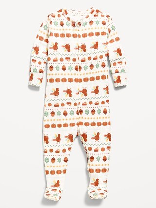 2-Way-Zip Sleep & Play Footed One-Piece for Baby | Old Navy (US)