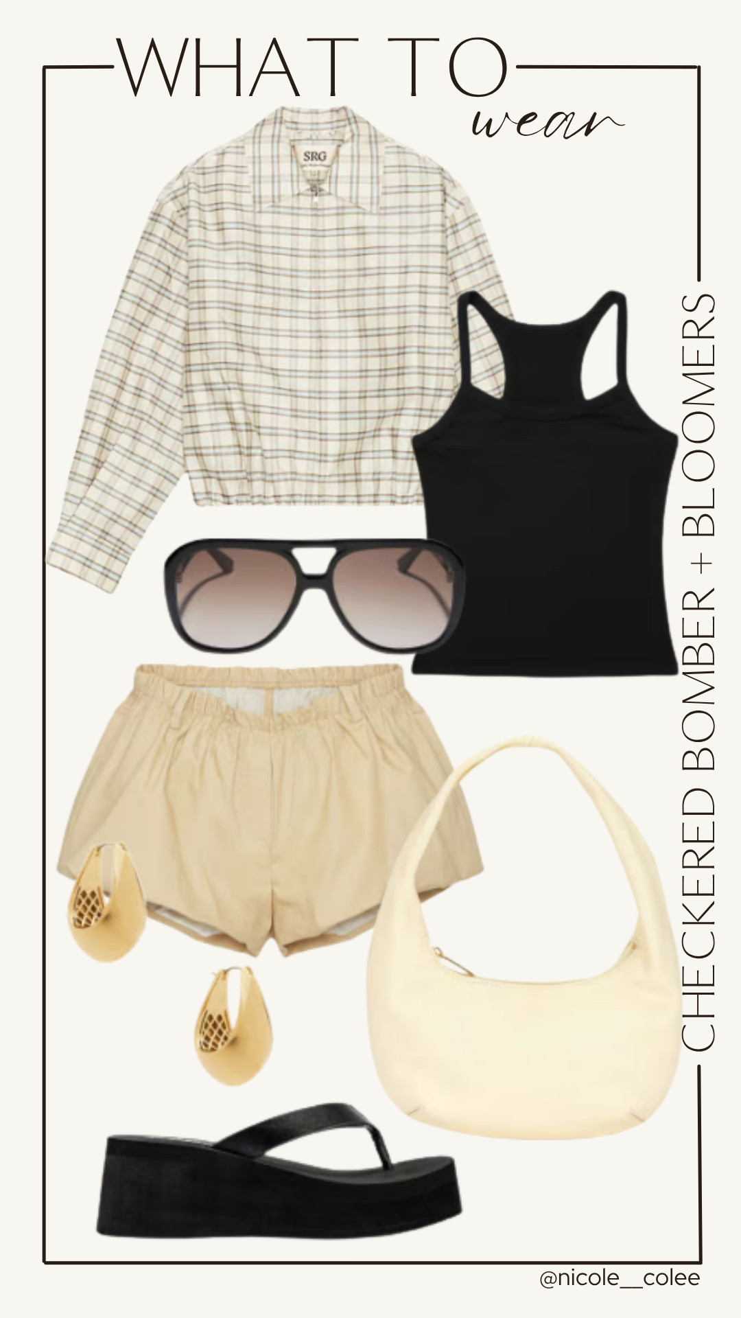 Sporty, cool, and just the right amount of trendy. 🤍✨

I'm loving the oversized bomber paired with a fitted tank, playful bloomers, chunky sandals, and modern accessories. This is the kind of outfit that looks effortlessly put together while feeling incredibly comfortable.

#LTKStyleTip #EverydayStyle #SportyChic #SummerOutfit #FashionFinds 

 #LTKdayinmylife #LTKgrwm #LTKootd