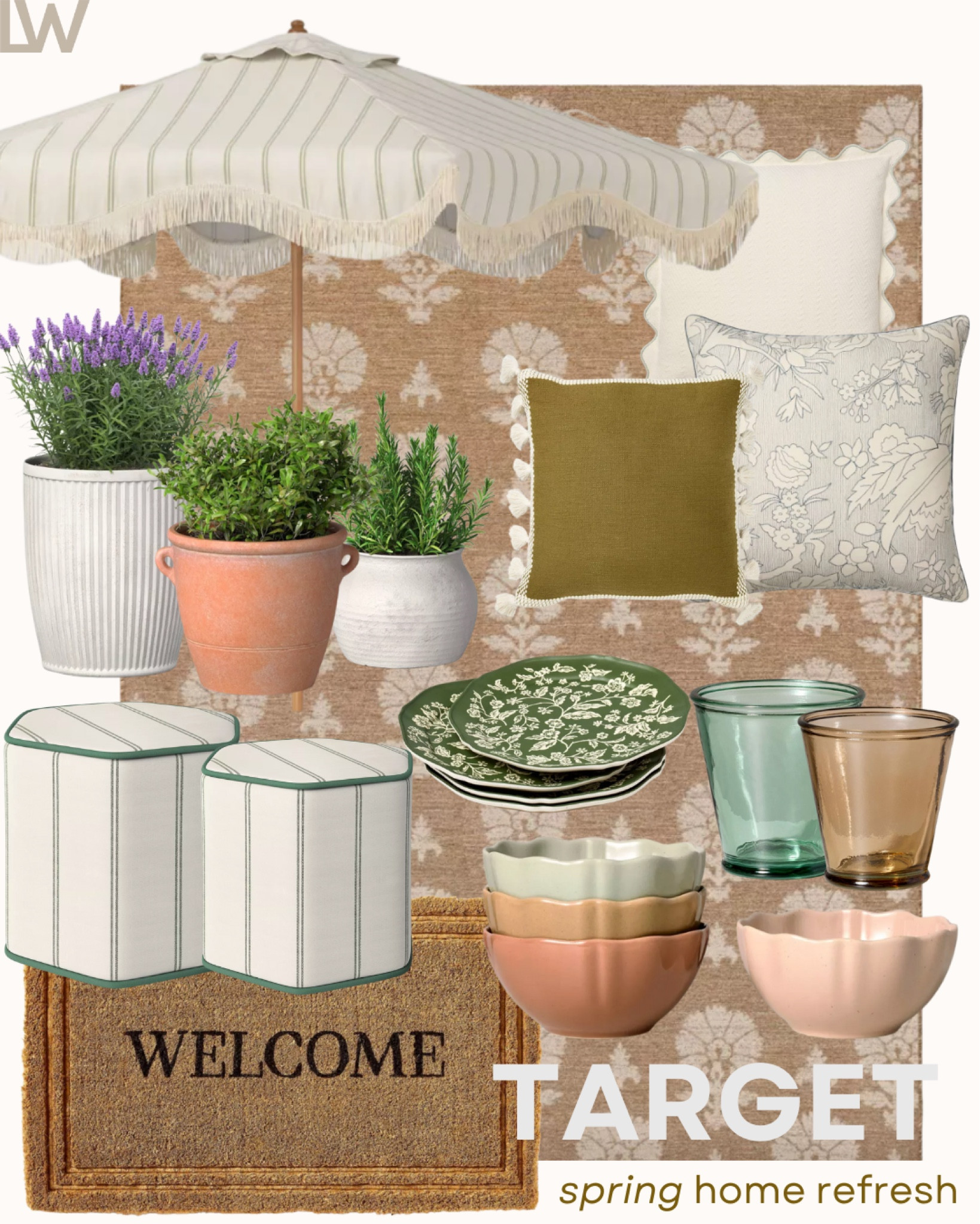 a little spring home refresh ft. these fun @ target finds 🤍

#LTKStyleTip #LTKHome #LTKFindsUnder100