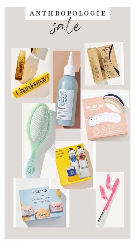 some of my favorite beauty items from Anthropologie that can be included in their sale 20% off a 100+ purchase now until 5/12!!! These favorite beauty products can help get you summer ready and to have an phenomenal beauty routine! These items could also make a wonderful gift 🎁 

#LTKBeauty #LTKSaleAlert #LTKGiftGuide